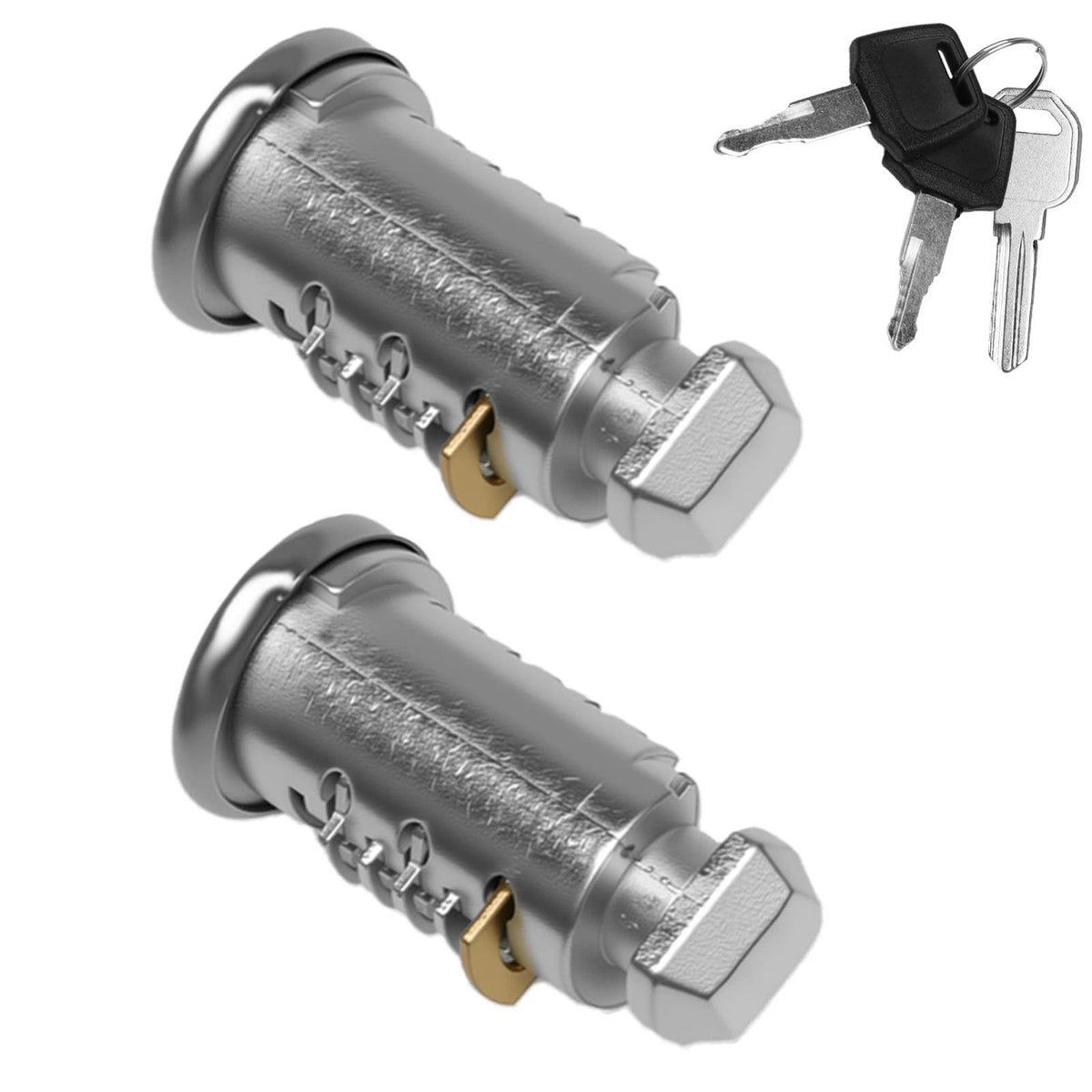 2 Pack Lock Cores with Keys Compatible with Thule OneKey System, Lock Cylinde...