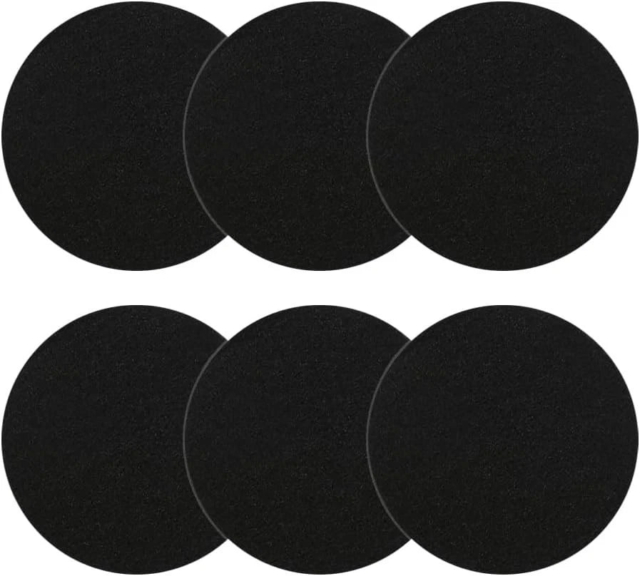 Kitchen Compost Bin Charcoal Filter 7.25 Inch Diameter Extra Thicker & Bigger-Ov