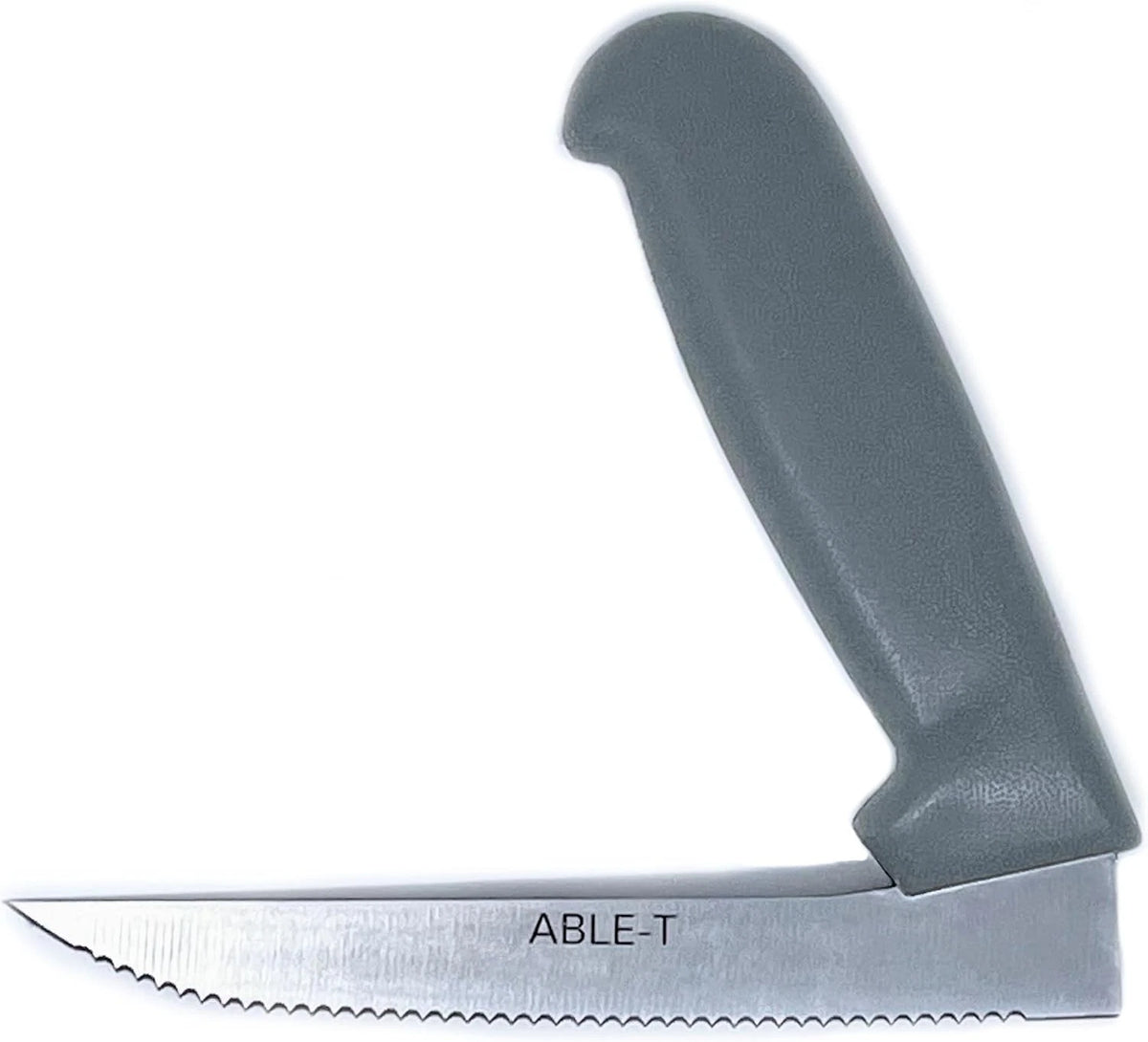Serrated Right Angle Knife, Approved by a Certified Occupational Therapist - 1