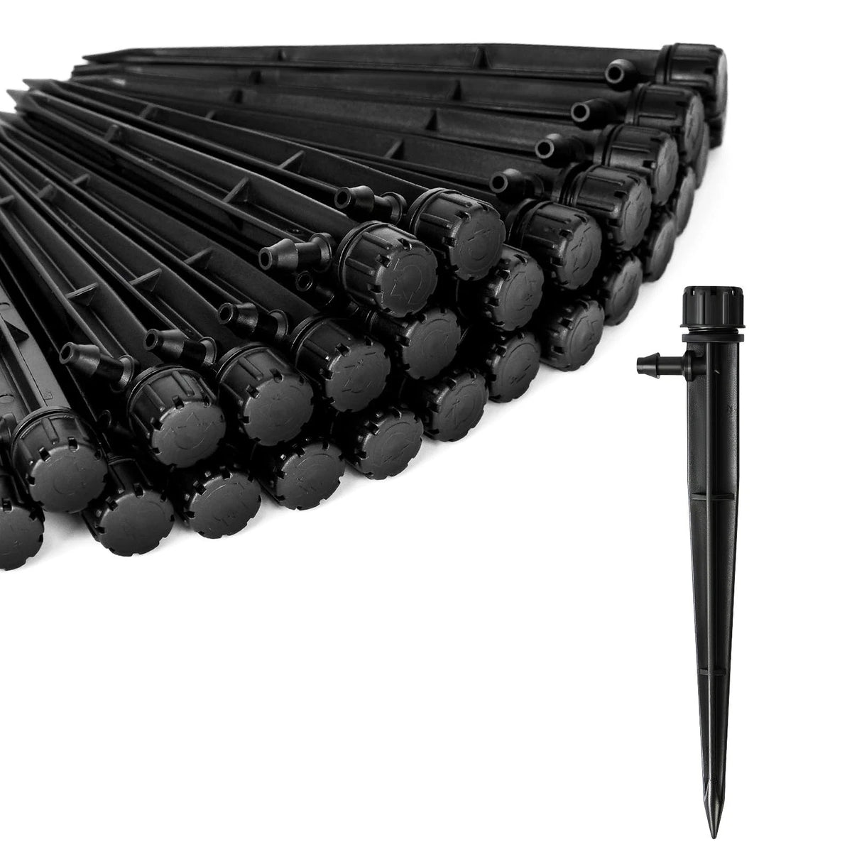60 Piece of Drip Irrigation Emitters and Parts or Professional Irrigation Dri...