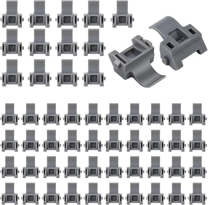 55pcs Cabinet Hinge Restrictor Clips, 86 Degree Door Angle Limiter Clips
