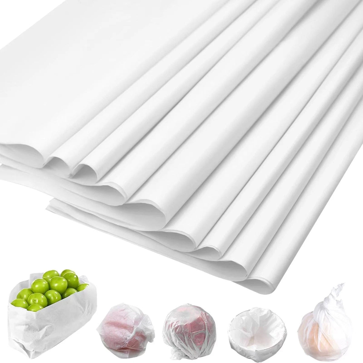200 Sheets 15 X 20 Inch Acid Free Archival Tissue Paper, Unbuffered No Acid Pape