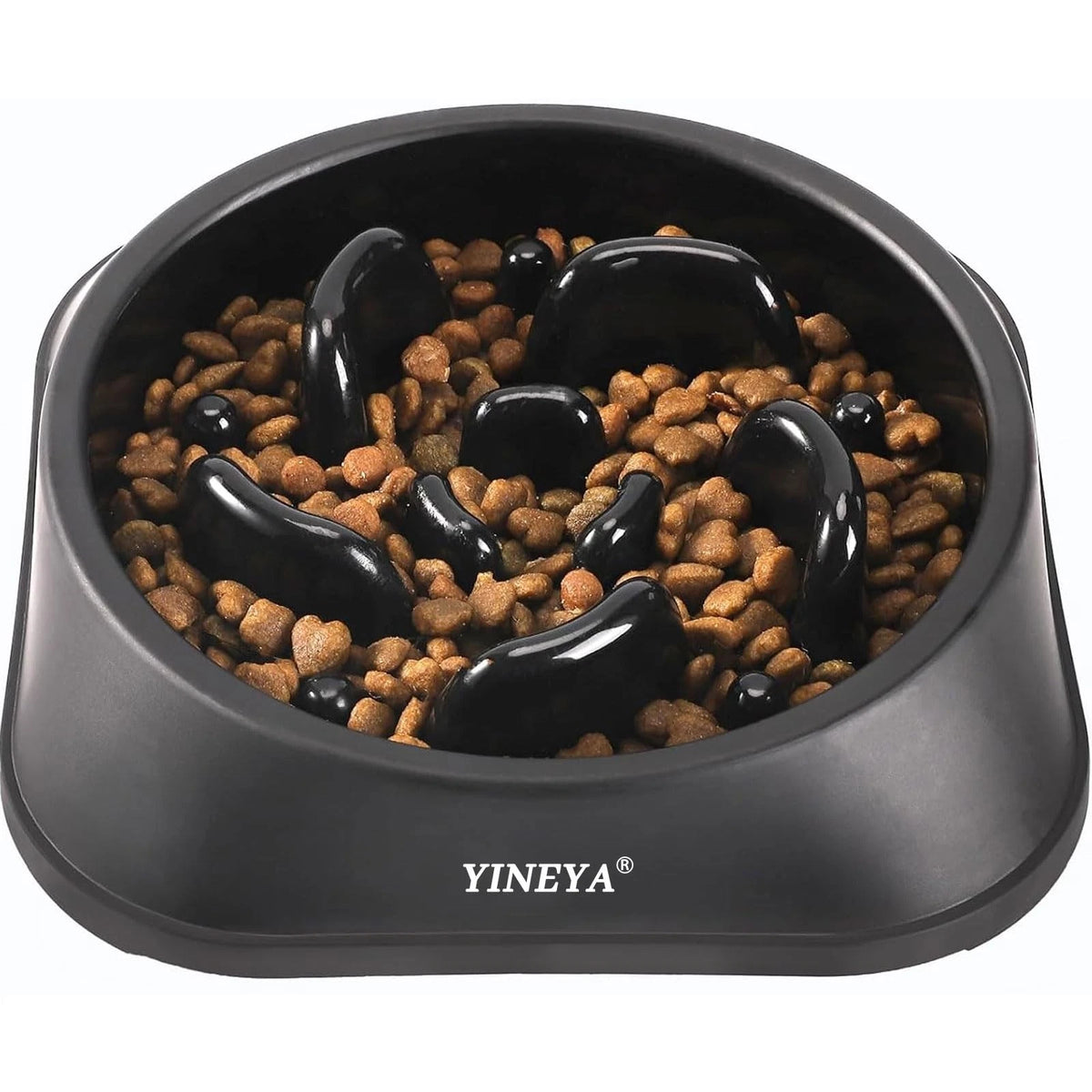 YINEYA Slow Feeder Dog Bowls, Pet Supplies that Slow Down Eating, Pet Food Bowls