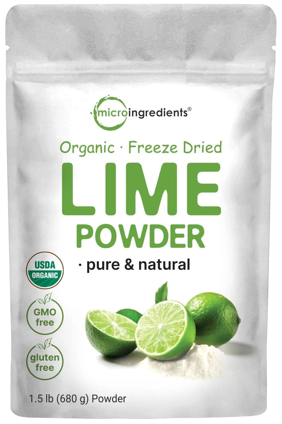 Organic Freeze-Dried Lime Powder, 1.5lbs | Raw 24 Ounce (Pack of 1)