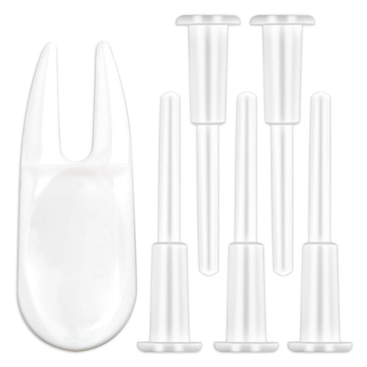 5 Air Stopper Plugs + 1 Remover Tool ?Exercise Ball Plug Replacement Kit for Yo
