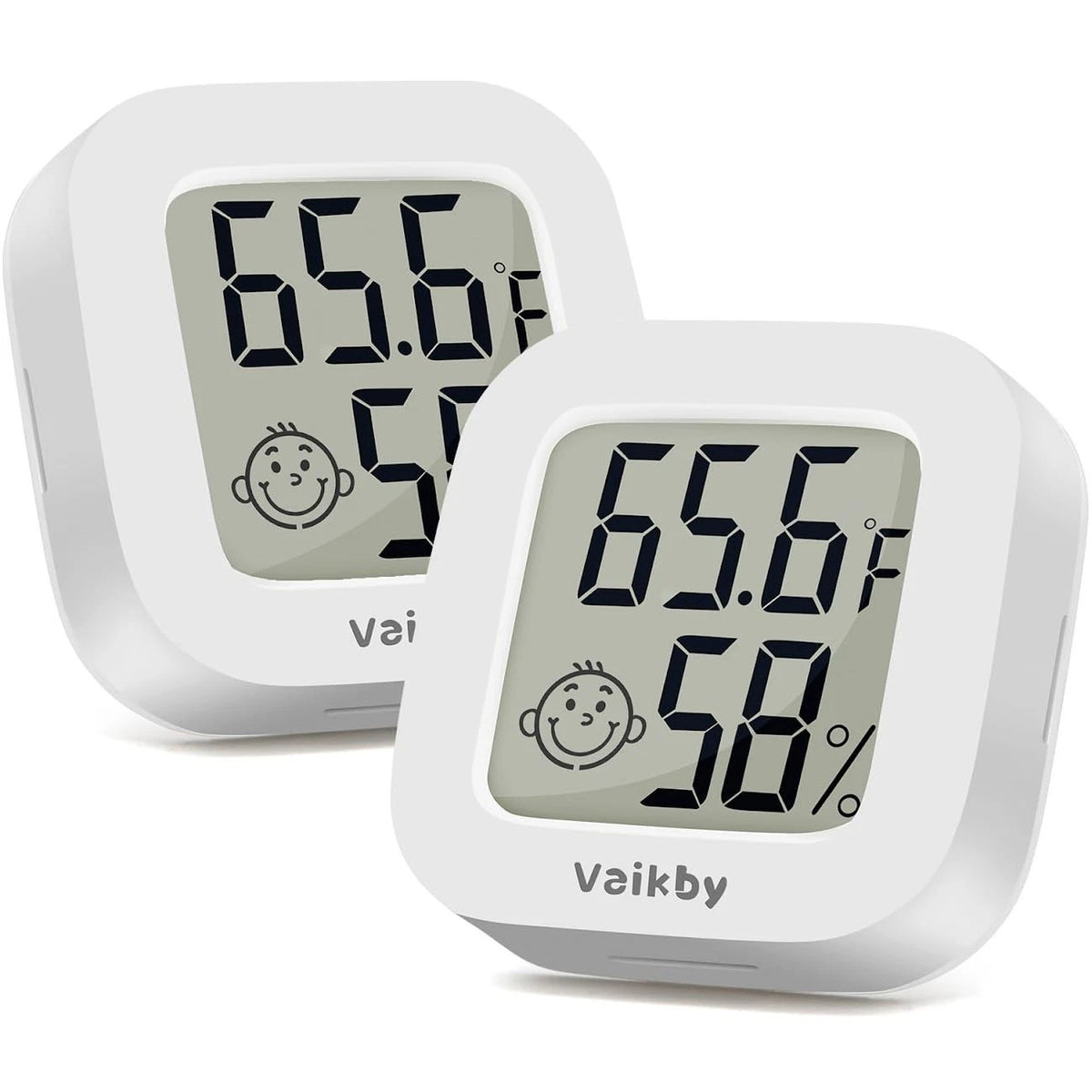 Indoor Thermometer 2Pack, Humidity Gauge Meter Digital Hygrometer Room