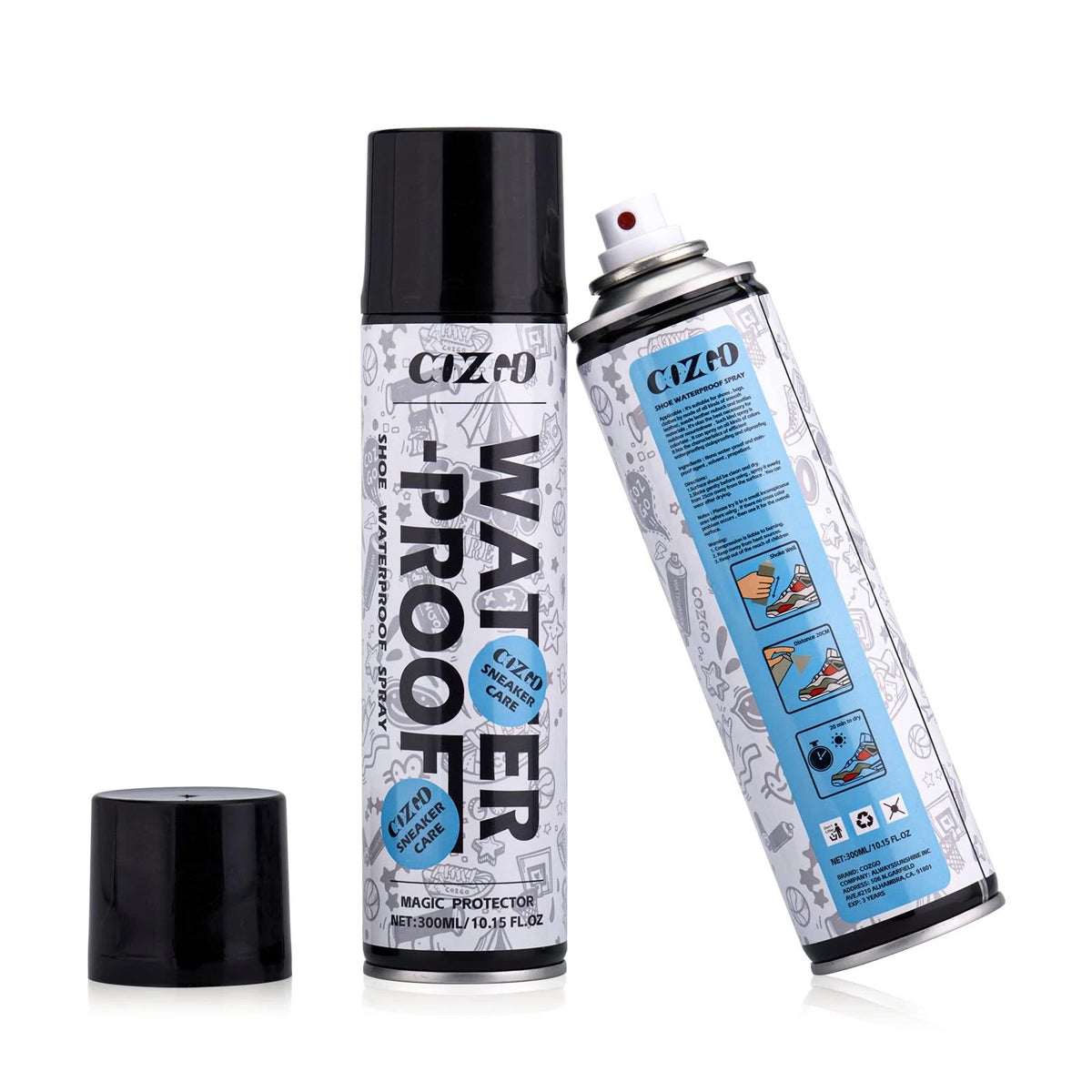 Protect Shoe Protector Spray, Rain & Stain Waterproof Shoe Spray, Nano Protectio