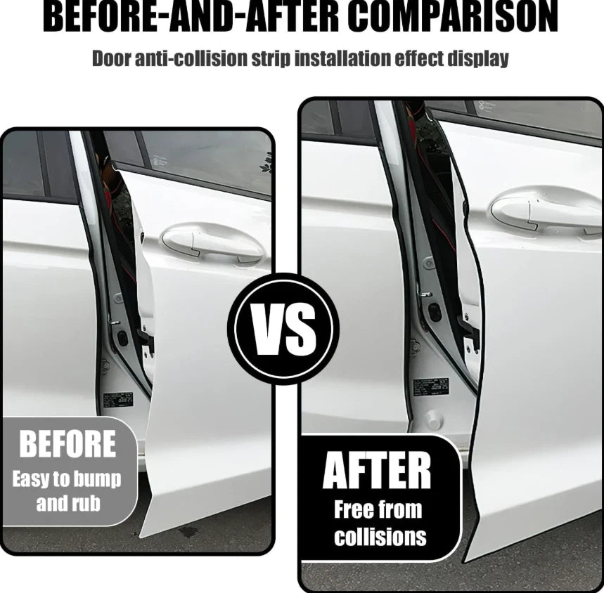 16.4ft (5m) Car Door Edge Guards Black ?U-Shaped, Rubber Seal, Free Shipping