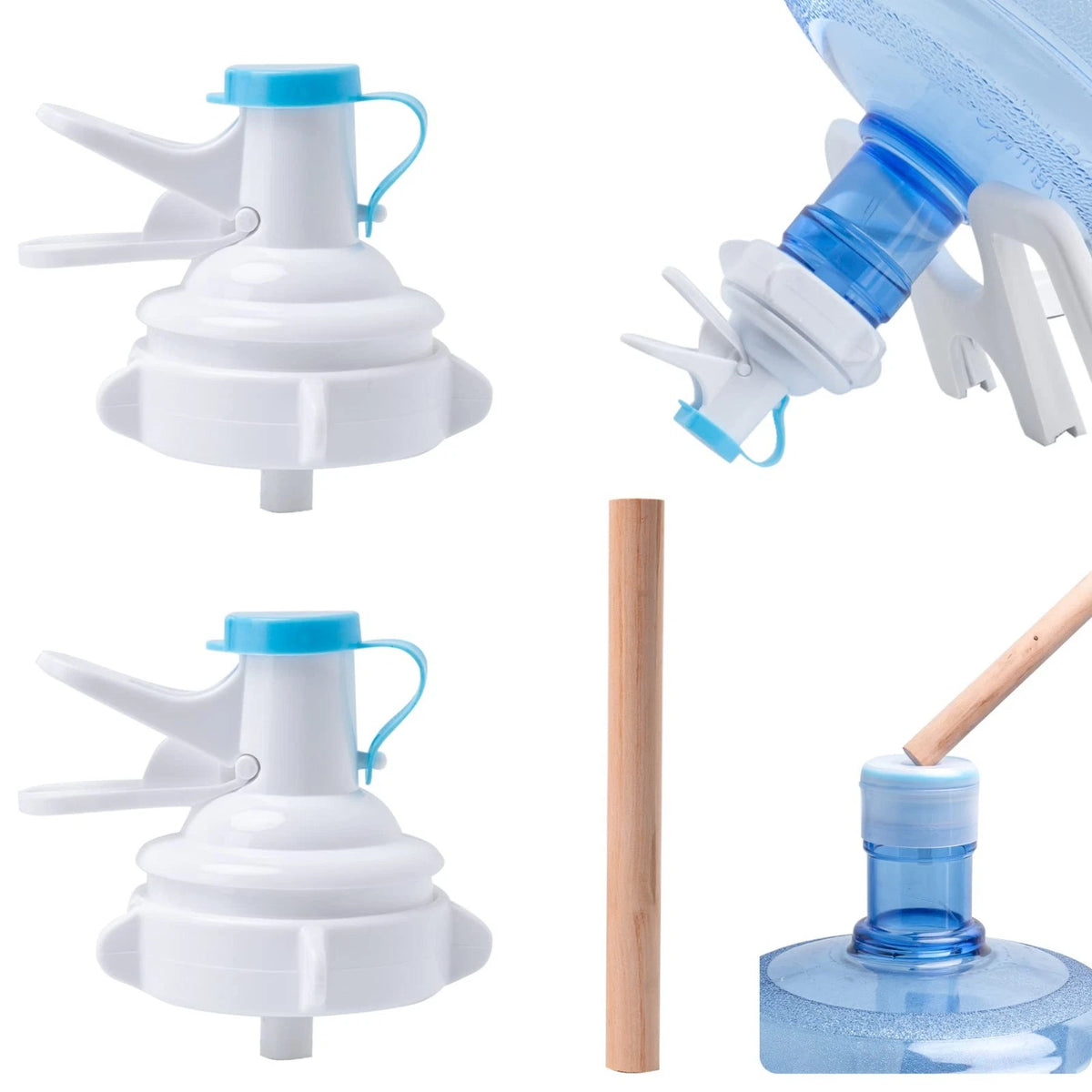 2 Pack Water Dispenser Valve, Water Jug Dispenser Valve, Jug Cap Bottle Spout...