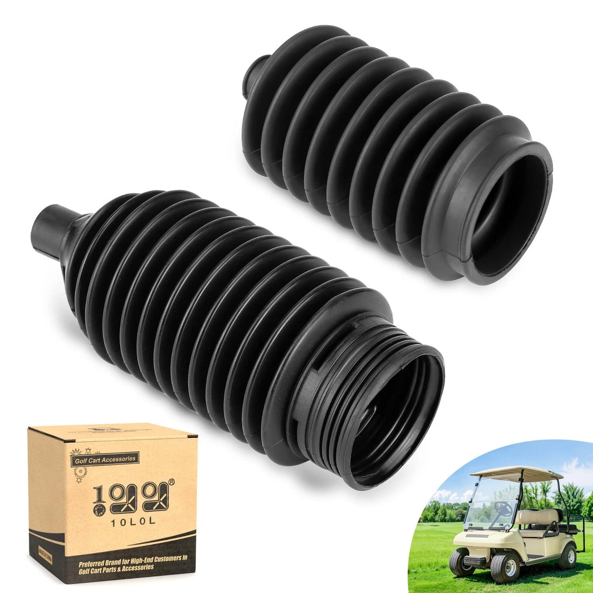 Golf Cart Steering Rack & Pinion Dust Boot for Club Car DS 1997up, Steering G...