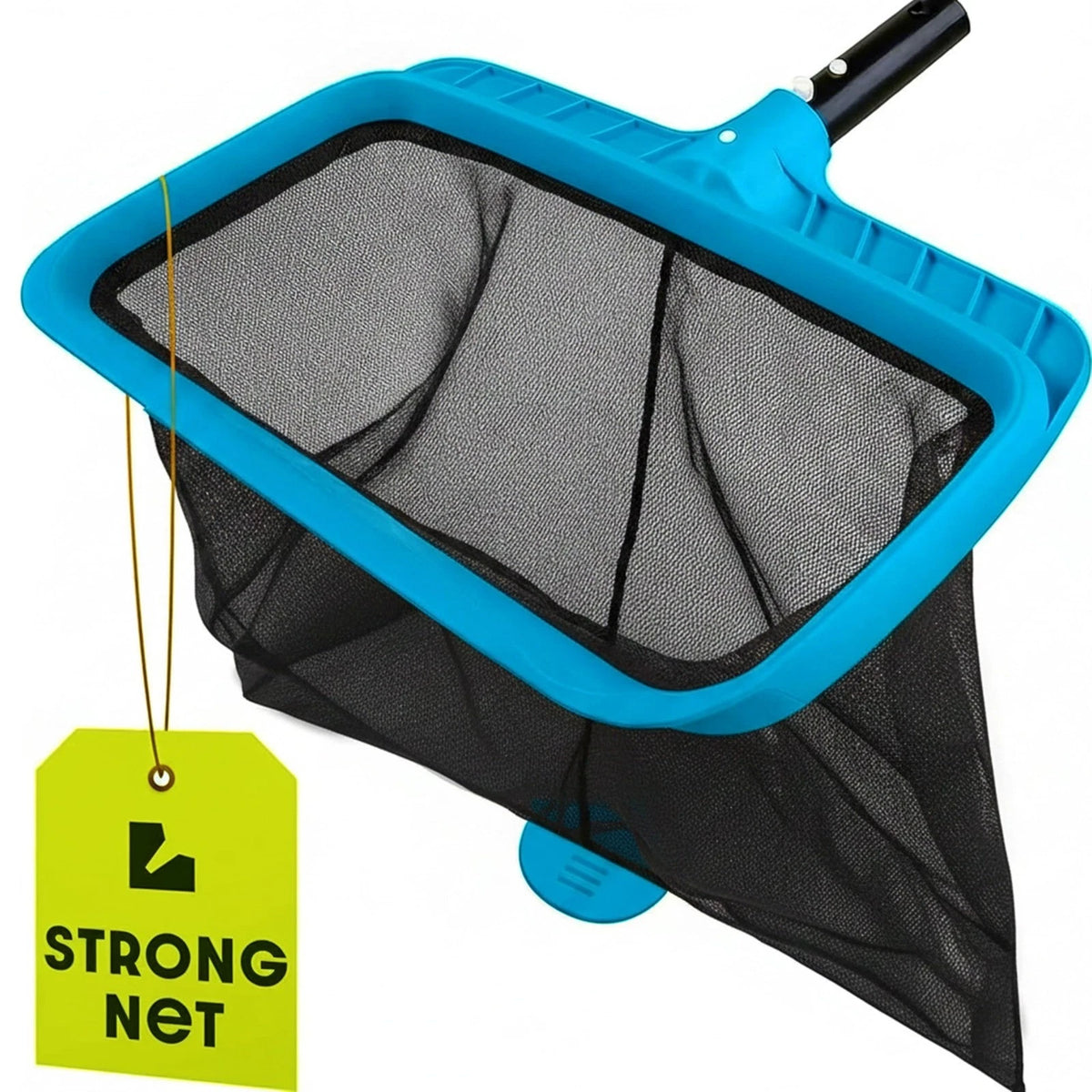 Heavy Duty Deep Pool Skimmer Net Fine Mesh Leaf Rake Cleaner Strong Frame 80 Cha
