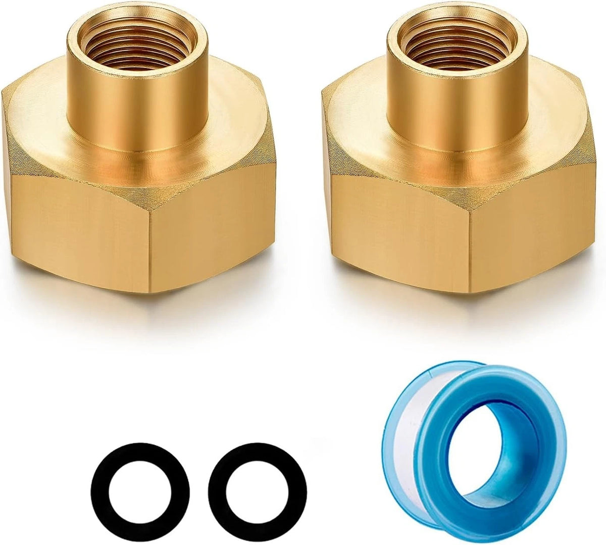 Garden Hose Thread Connector Adapter 1/4