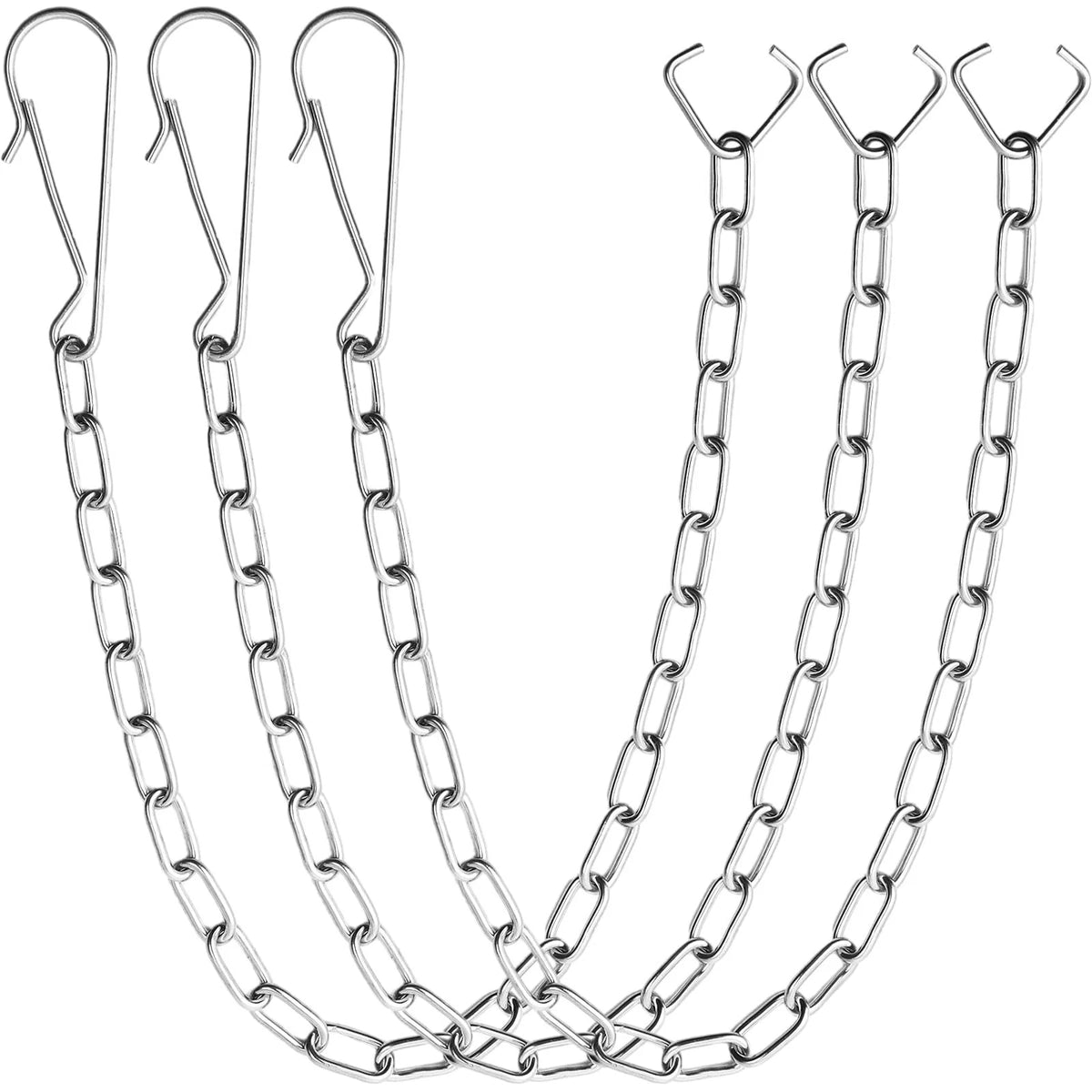 3Pack Universal Toilet Flapper Chain Replacement Kit Stainless Steel Lift Ch...