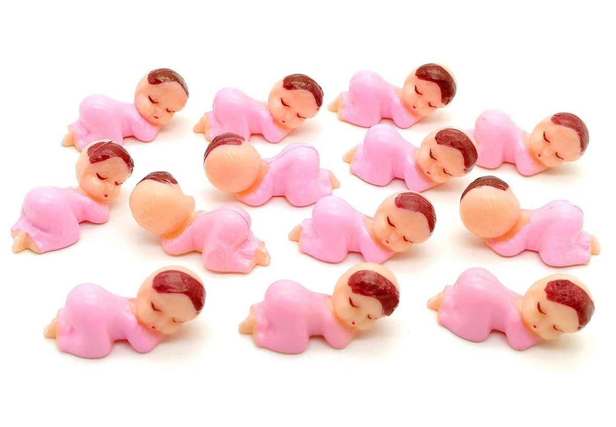 Mini Plastic Babies for Party Favor Decor Party Decorations Baby Shower Party Ga