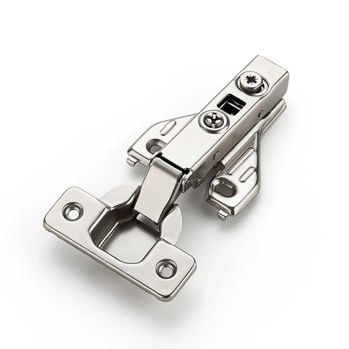 Full Overlay 4 Packs (2 Pairs) Concealed Kitchen Cabinet Hinges 105 Degree Soft