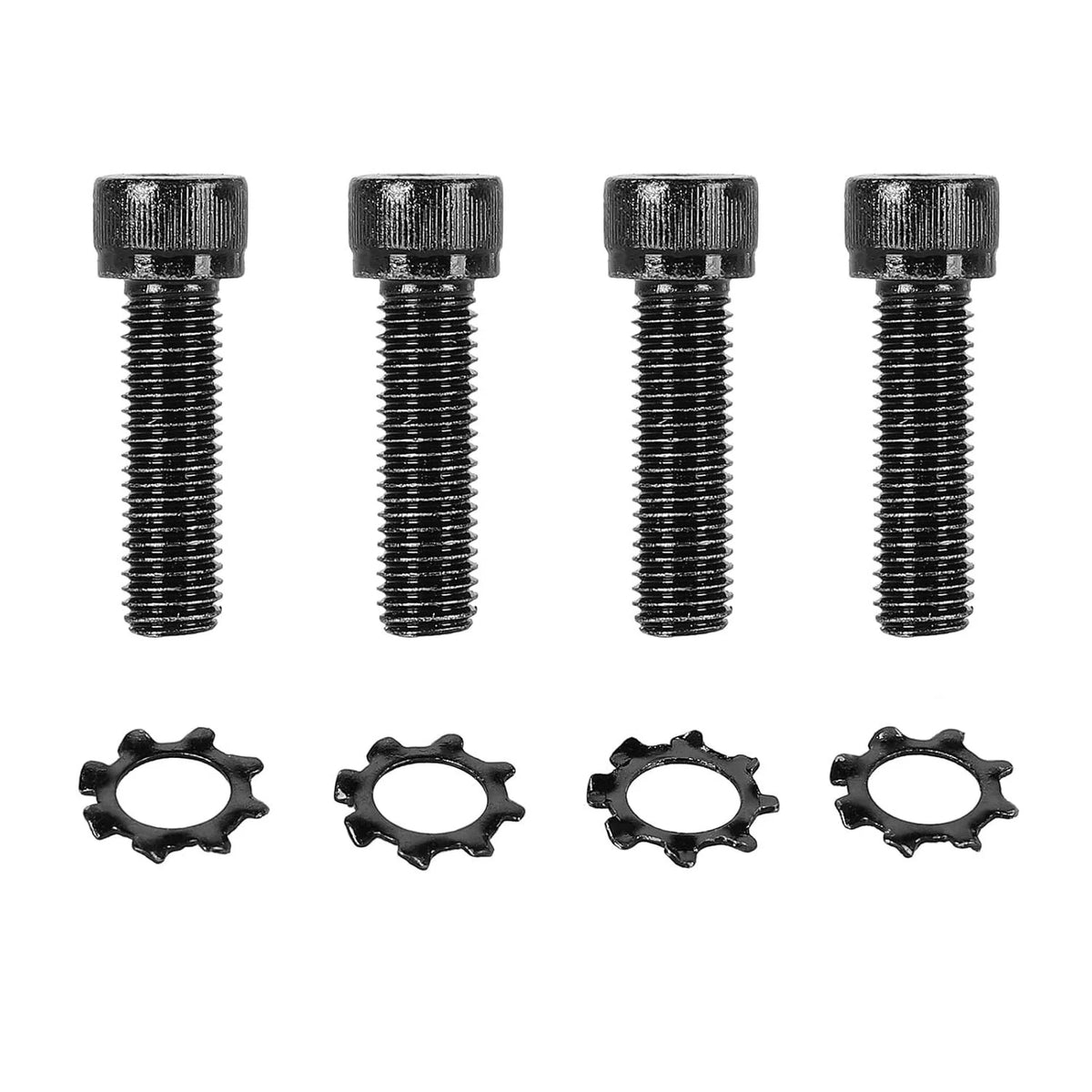 4 Sets Replacement Allen Head AR Grip Screw with Exterior Tooth Lock Washers...