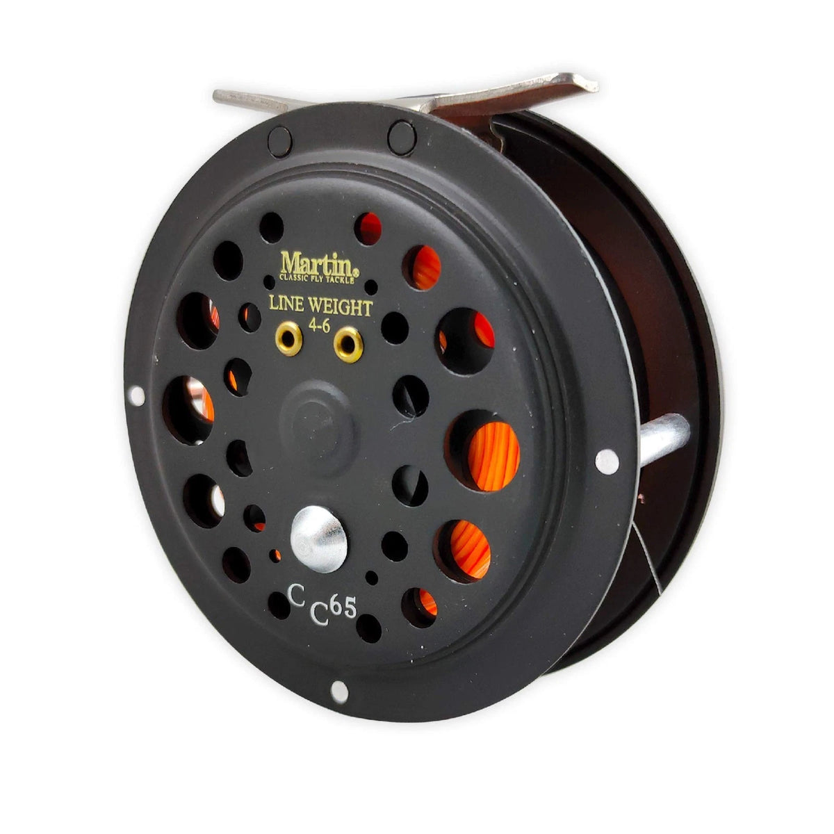Martin Caddis Creek Fly Fishing Reel Reinforced Aluminum Spool with Push Button
