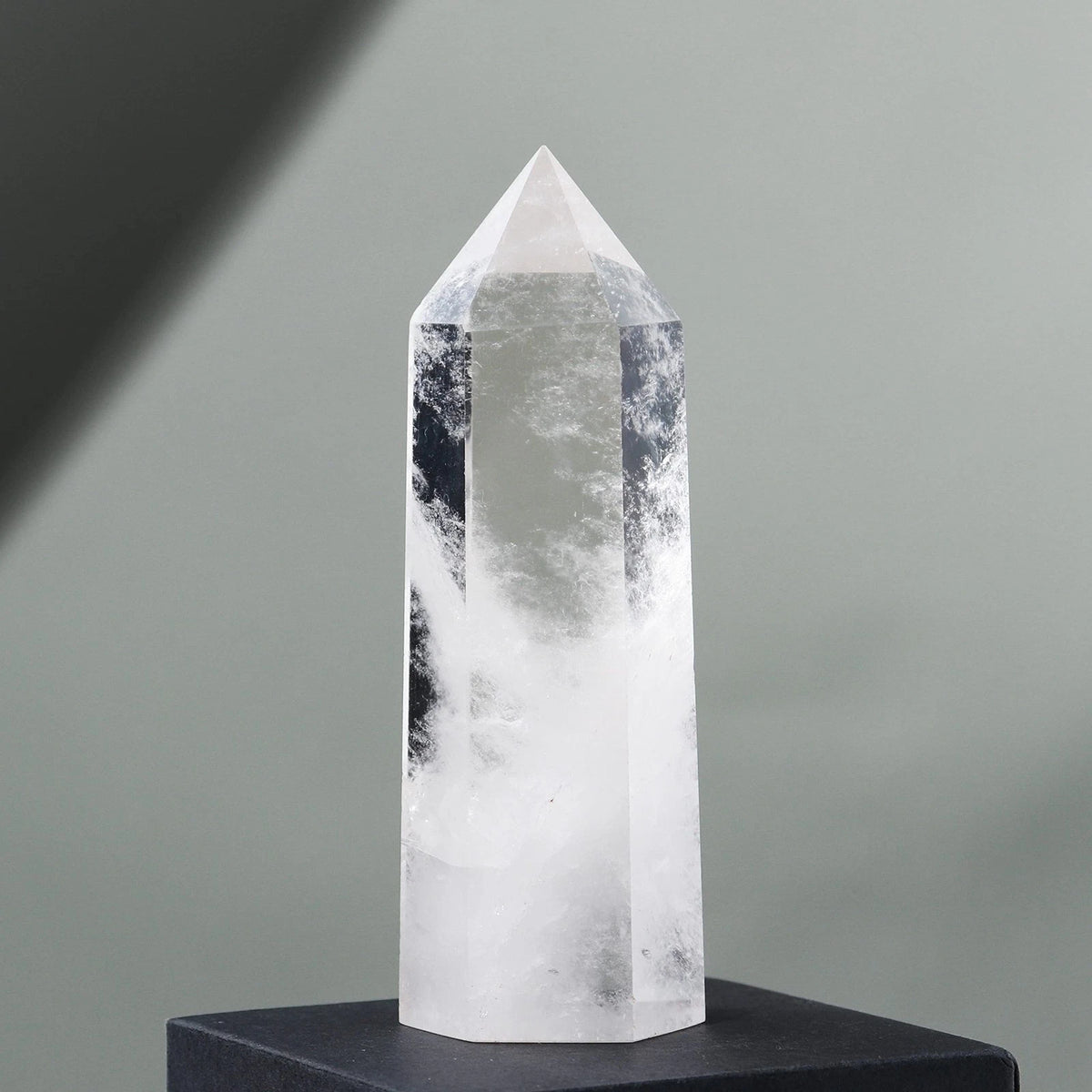 Large Clear Quartz Healing Crystal Wand 4.72