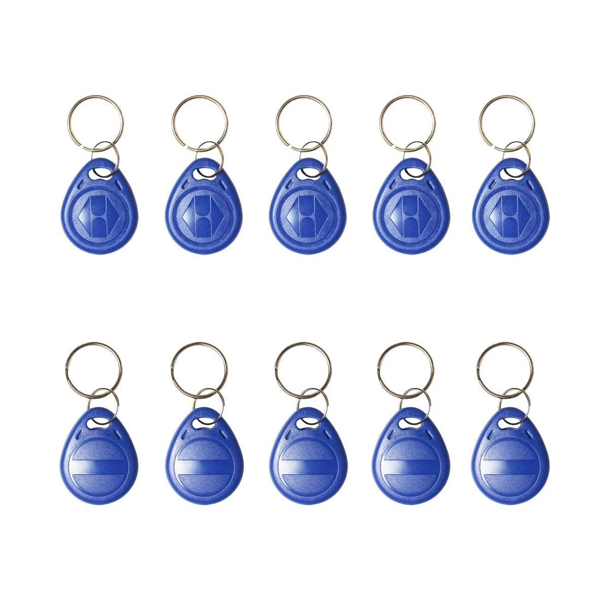 10 PCS Writable 125Khz RFID Key Fob Proximity ID Card Token Tag Rewritable T5577