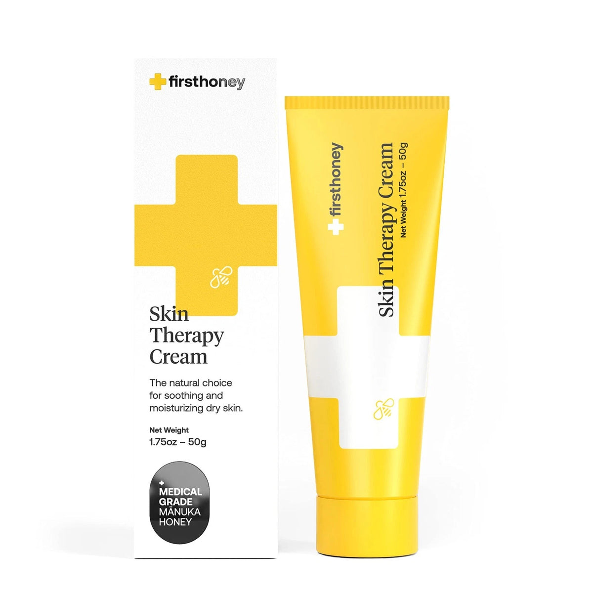 ® Manuka Honey Cream for Dry & Itchy Skin | Fast Relief for Eczema, Rosacea, Pso