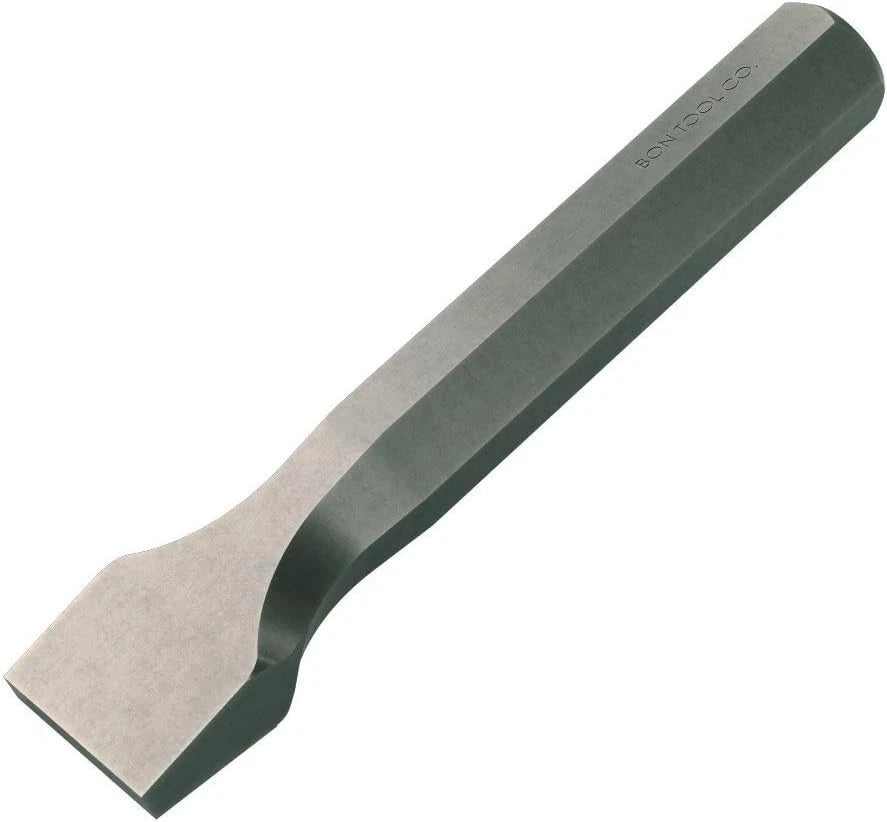 Bon Stone Pitching Chisel 2 In. X 7 In. Forged Steel Masonry Tool for Stone Faci