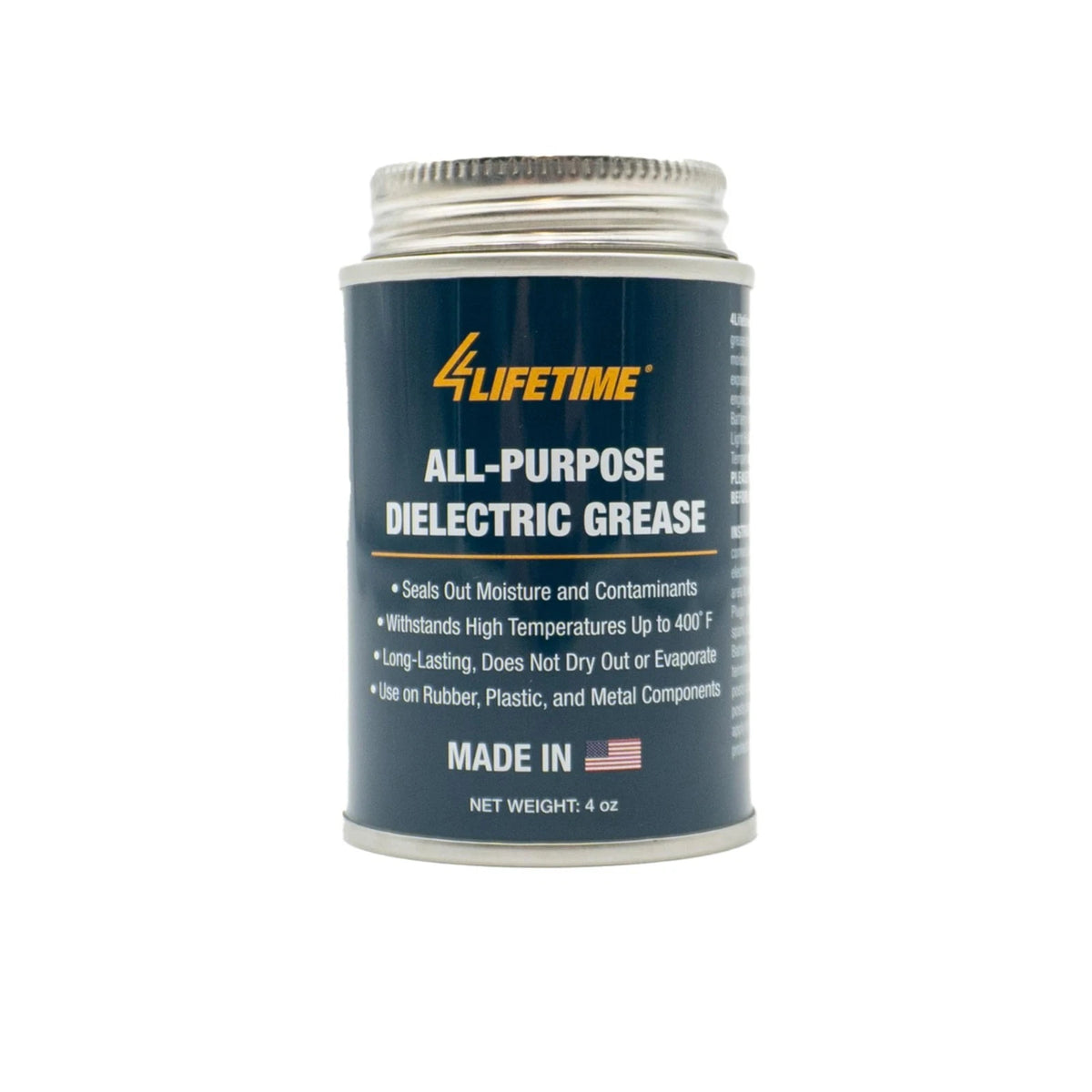 Dielectric Grease for Electrical Connectors - 4Oz Brush Top Can, Mess Free Appli