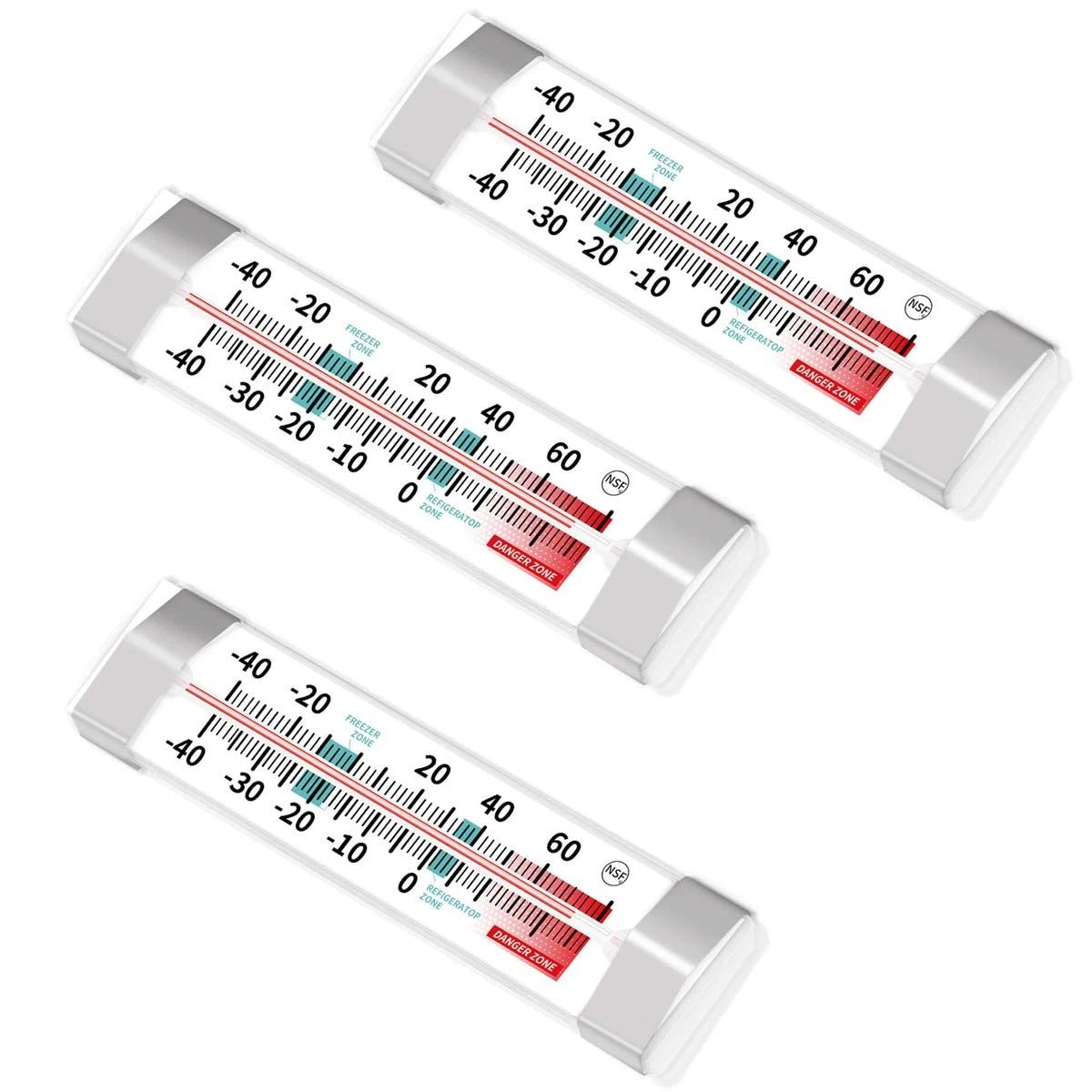 Fridge Refrigerator Freezer Thermometer 3pack