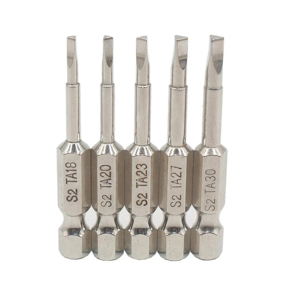 5 Piece Magnetic Triangle Screwdriver Bit, S2 Steel Triangular Screwdriver Bi...