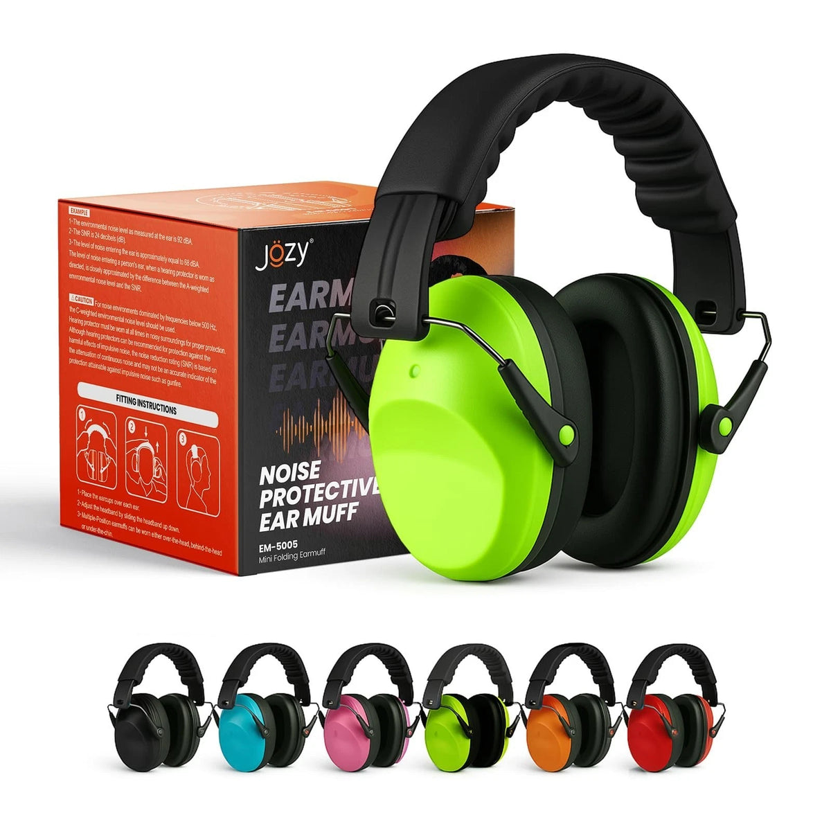 Noise Canceling Headphones for Kids, SNR 26Db Ear Protection for Autism, Sound P