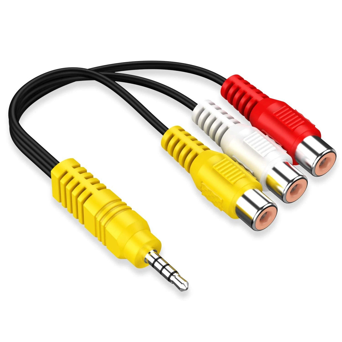 AV Adapter Video AV Component Adapter Cable Replacement for TCL TV 3 RCA to A...