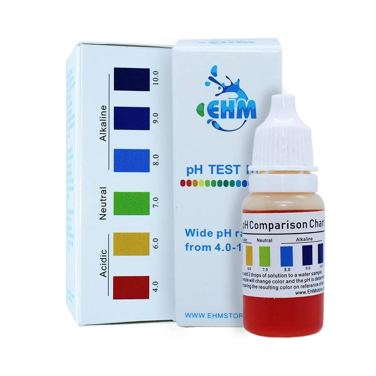 Alkaline Water (ph Test Kit) for Drinking Measures pH Level of Water...