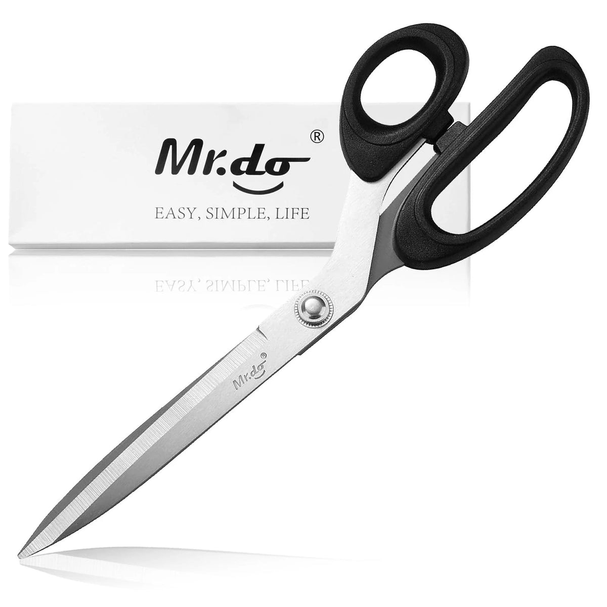 Fabric Scissors 10 inch Sewing Scissors All Purpose Sharp Heavy Duty Fabri