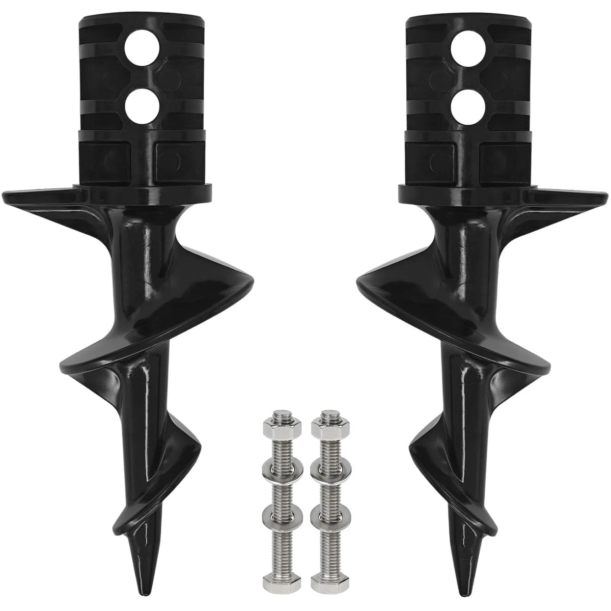 2 Pack Dock Sand Auger for PVC Tubing Sandbar Anchor Securing Your Boat with