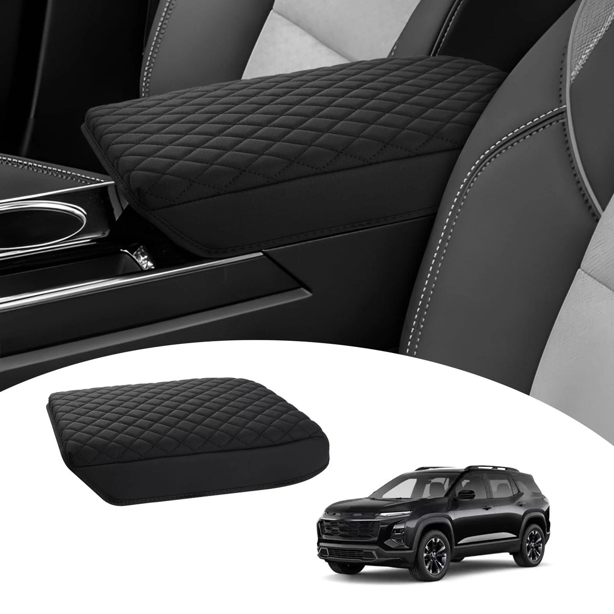 Center Console Cover for Chevy Equinox 2025 2026 Accessories, Chevrolet Equin...