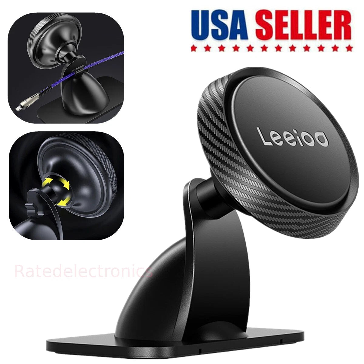 Magnetic Safe Phone Holder For Car Dashboard Stable Adhesive Phone Holder Mount