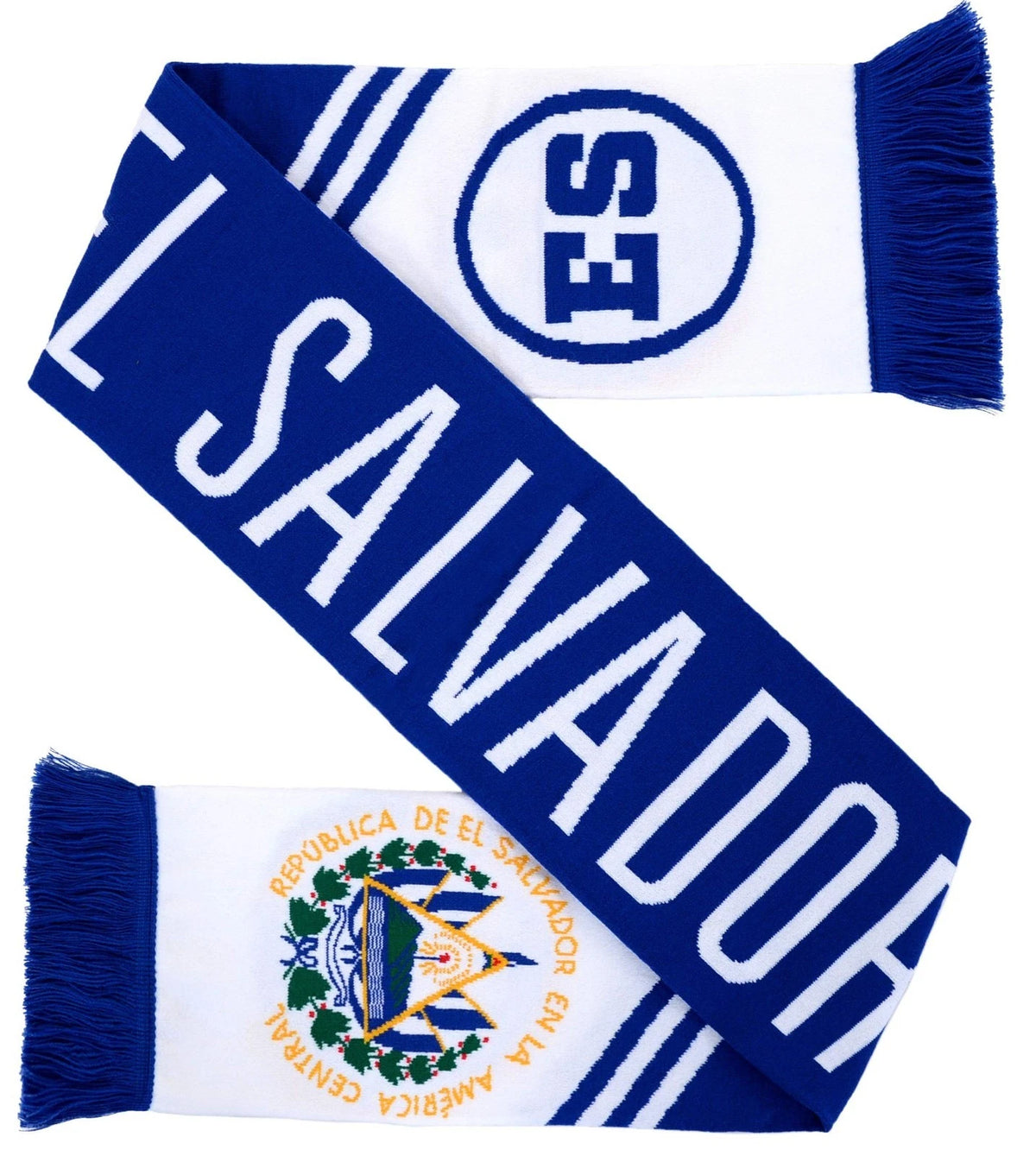 National Soccer High-Definition HD Knit Scarf (El Salvador)
