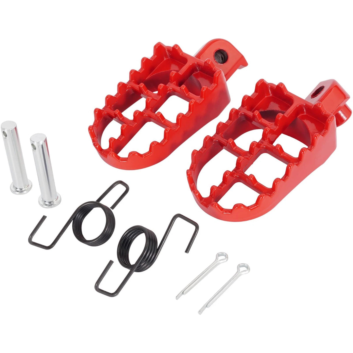 Dirt Bike Foot Pegs, Motorcycle Footpegs Pedals for 50CC 70CC 90CC 110CC 125C...