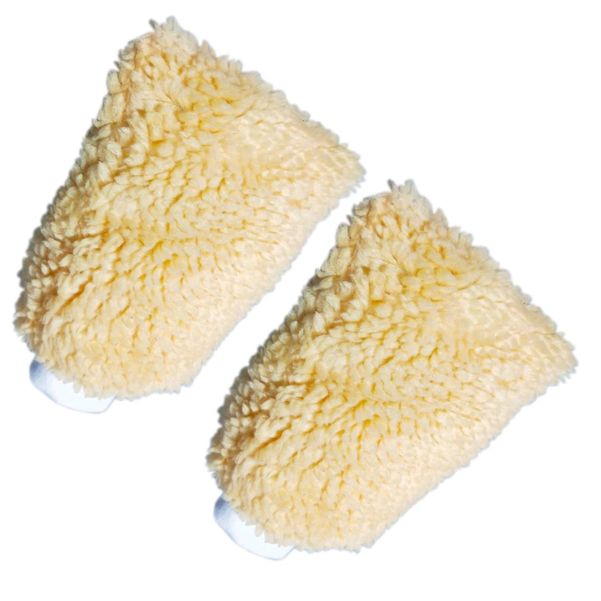 Car Wash Mitt, House Cleaning Glove,Imitation Wool Gloves 2 pcs Yellow | Home