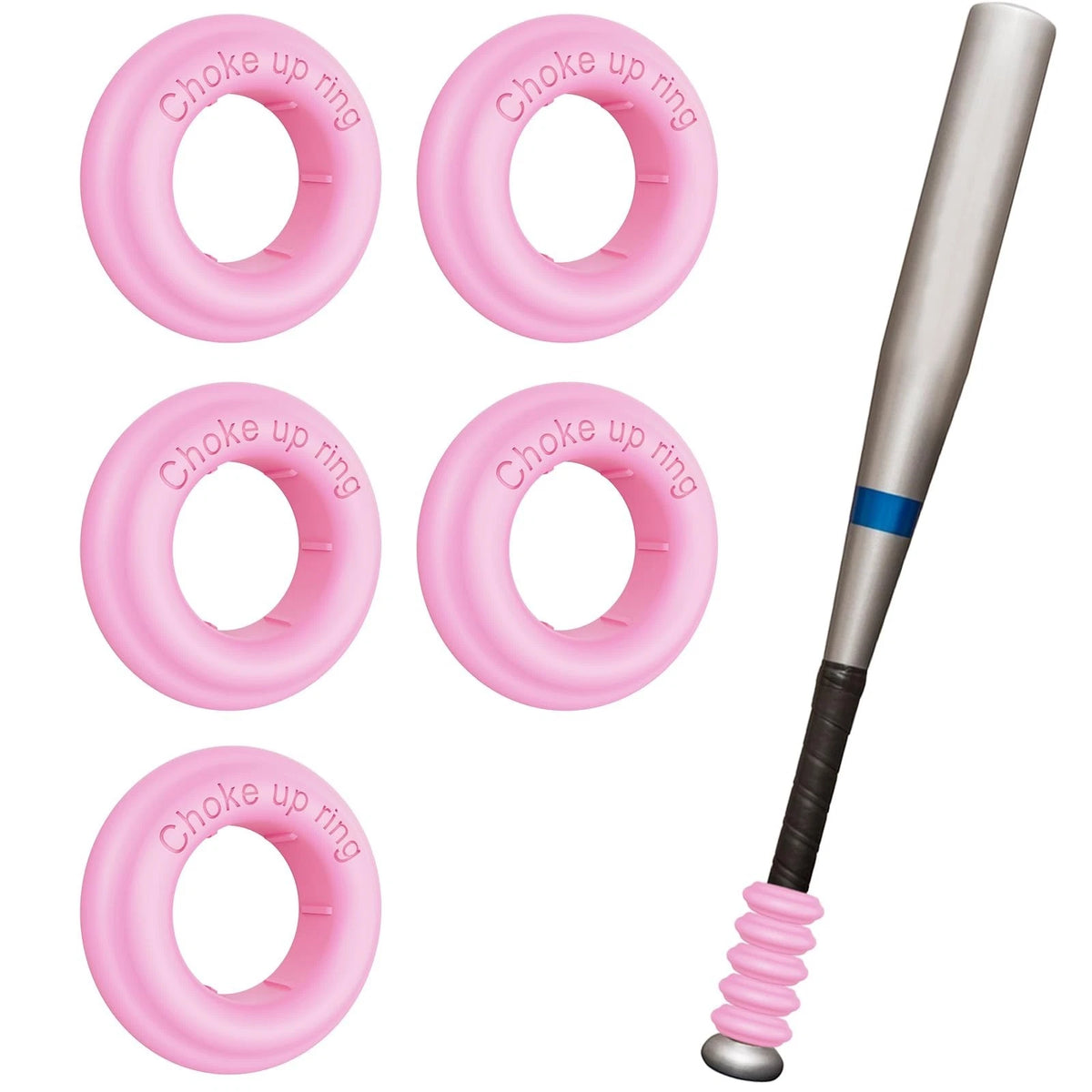 5 Packs Baseball Bat Grip Choke Up Rings Choke Ring Baseball Softball Teeball...