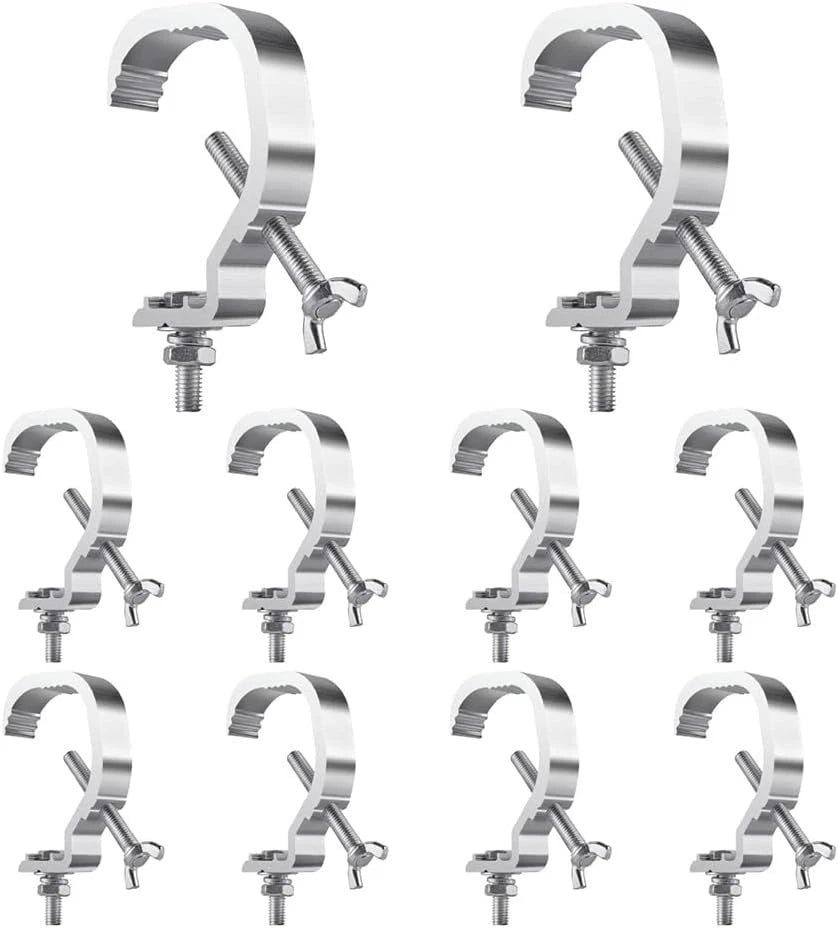 Truss C Clamp 1.18-2 Inch, 10 Pack Olaalite Stage Lights Truss Clamps, Fit New
