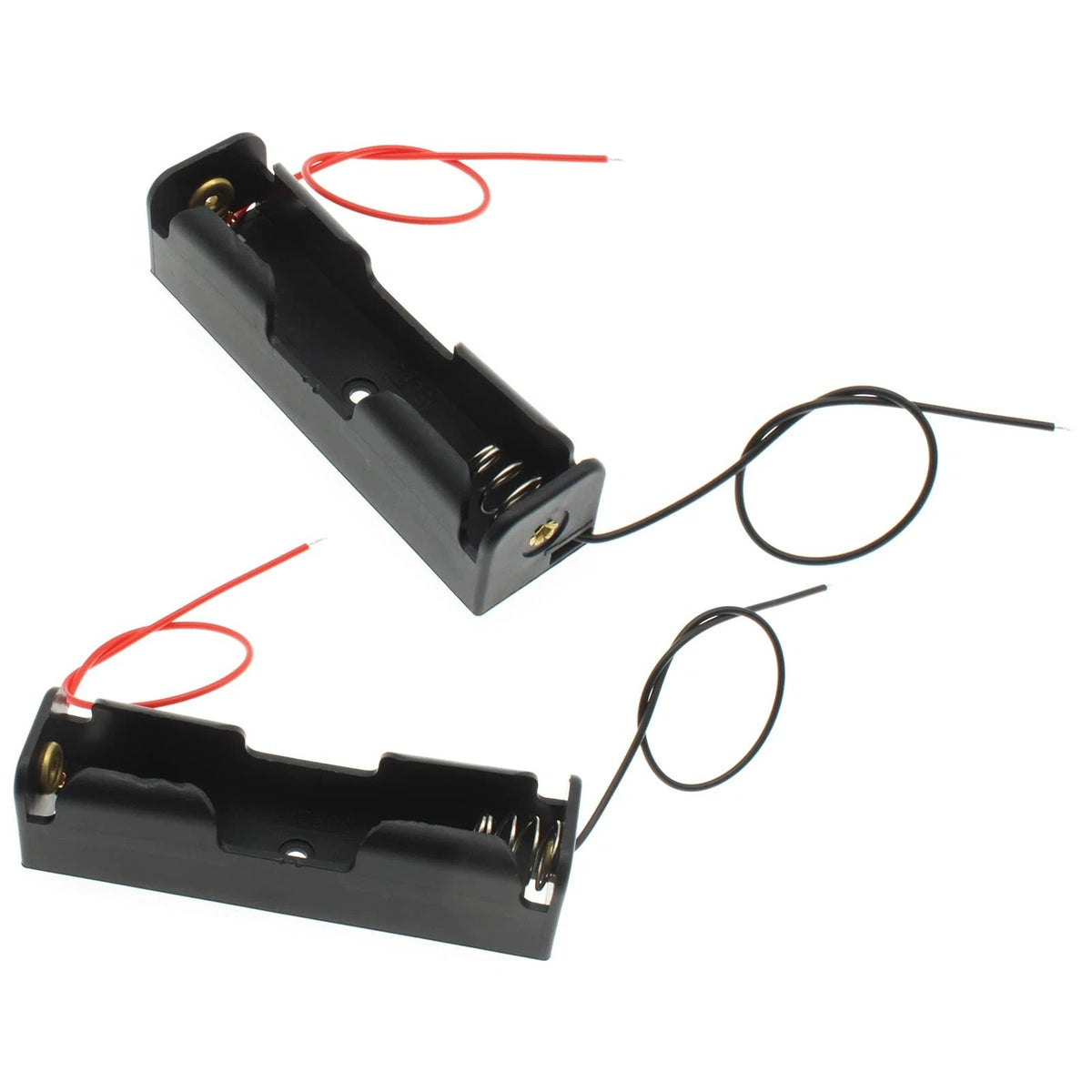 2PCS 18650 Battery Holder with Lead Wire Bundle 18650 Battery Holder 3.7V DIY