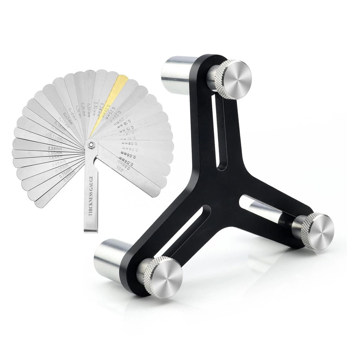 Universal Piston Ring Squaring Tool for End Gap 2-5inch Bores, with 32 Blades...