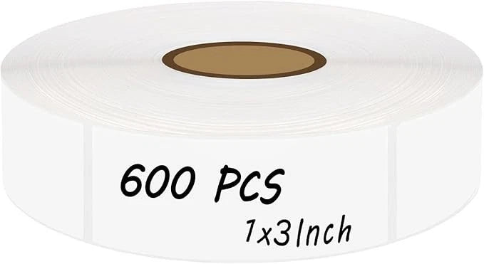 600Pcs Blank Removable Freezer Labels,1X3In Date Label Stickers,No Residue Food