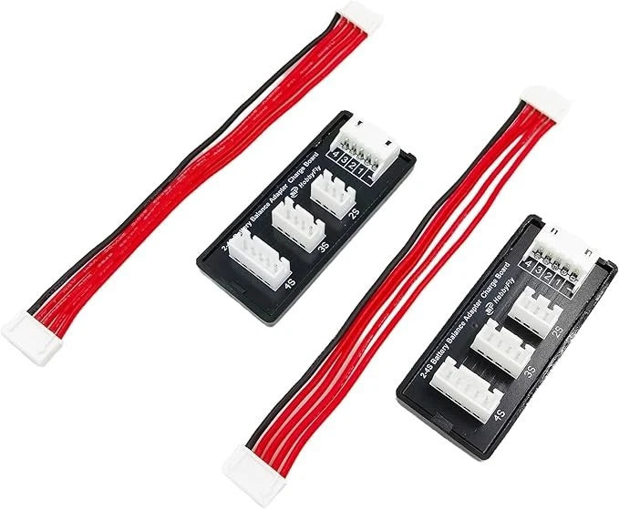 2 Pack JST-XH Balance Board 2S 3S 4S Lipo Battery Charger Extend Expansion...