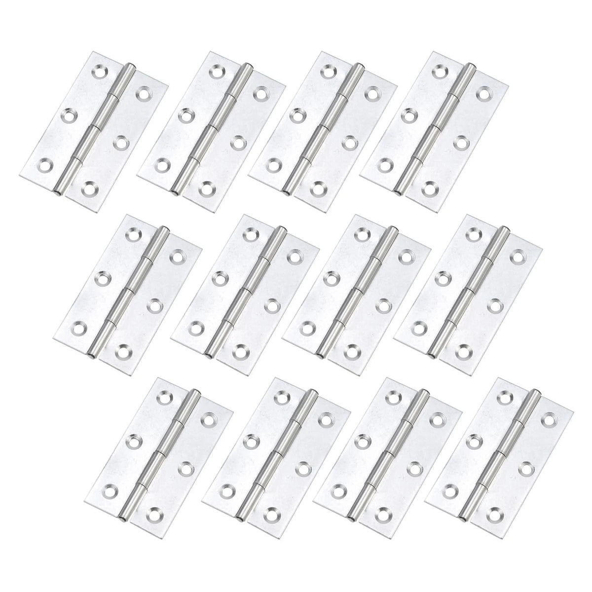 Hinges Dwinging Door Hinge Silver Stainless Steel 3 Inch Hinge Pack of 12 Tool