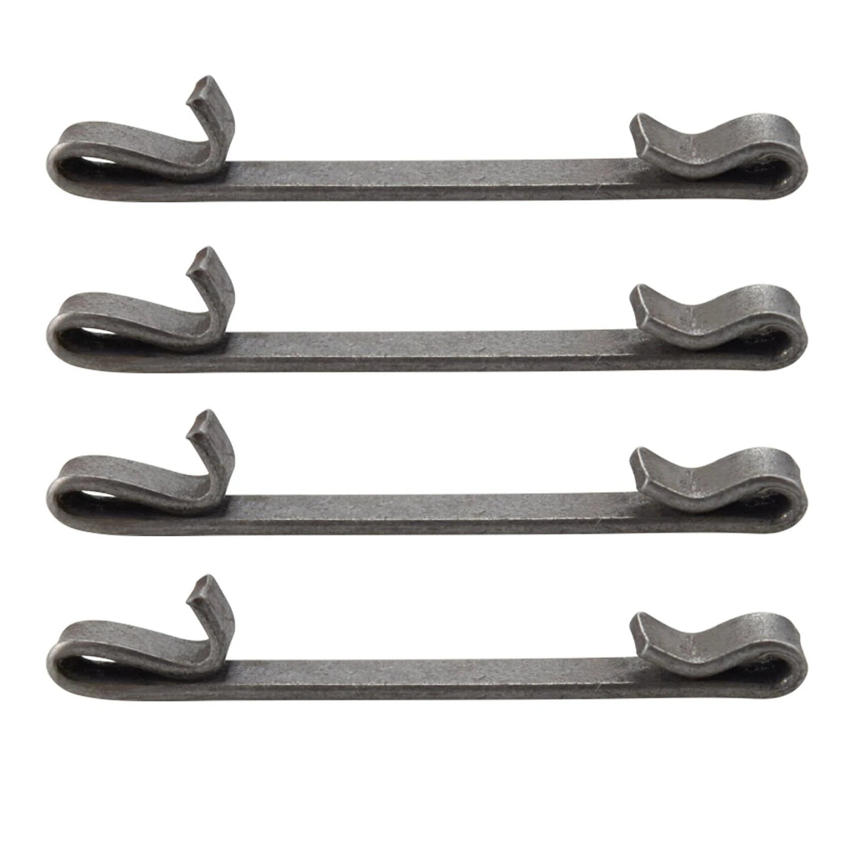 4 Pcs Early 2 Double Loop Style Tool Box Drawer Slide Retaining Keeper Clips ...