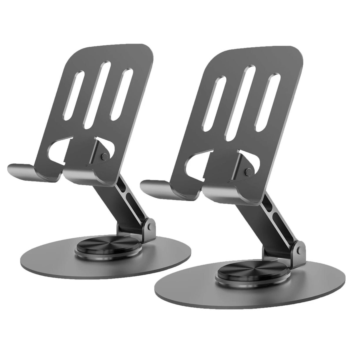 Universal Metal Cell Phone Stand, Multi-Angel Adjustable 360?Rotation Non-Sl...