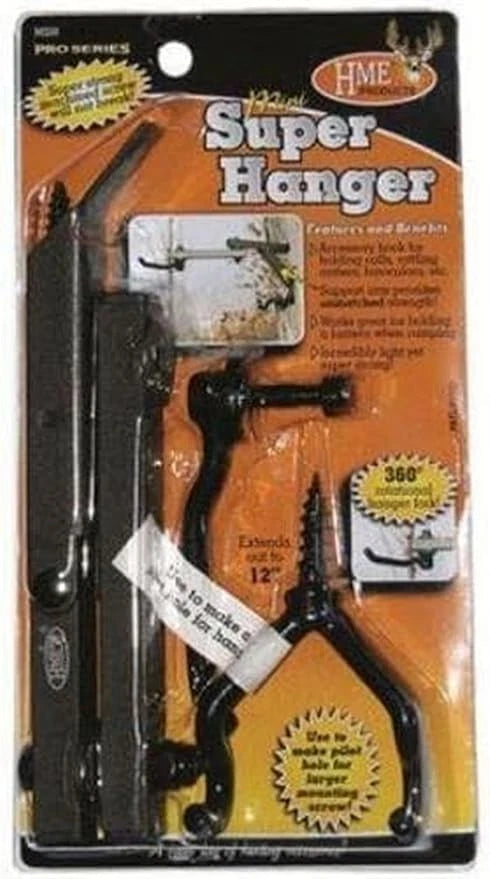 360 Rotating Durable Superior Mini Super Tree Stand Bow Hanger w/Accessory Hook