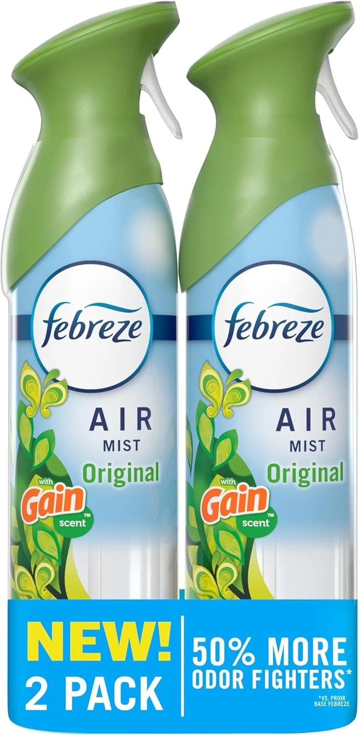 Febreze Air Mist Air Freshener Spray, Odor-Fighting Room Spray, Air Fresheners..