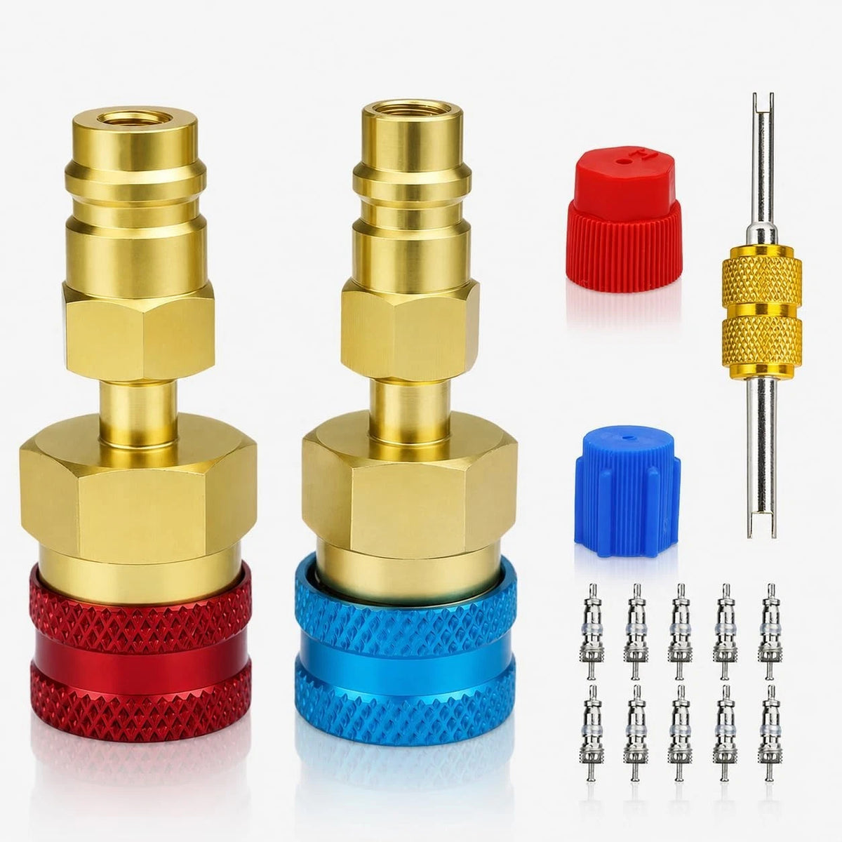R1234yf Adapter & 1234yf Refrigerant Recharge Kit ?R1234yf to R134a Adapter wit